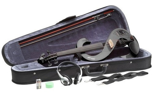 Violin Electronico Stagg 4/4 Con Auriculares Y Estuche