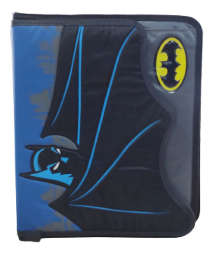Fichário Caderno Escolar Argola Batman Divisórias Tilibra