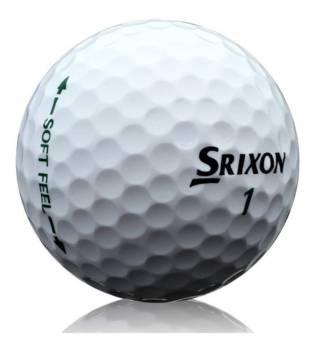 Imagen 2 de 3 de Docena De Pelotas Srixon Soft Feel 6 Cuotas S/interes