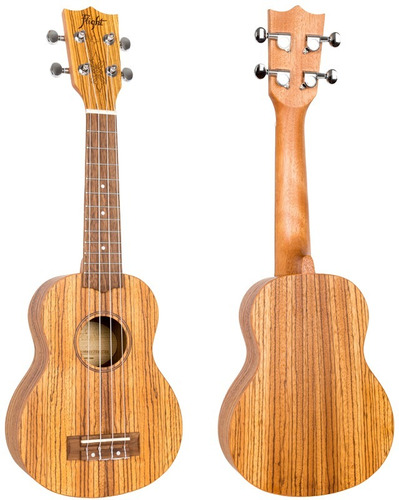 Ukelele Soprano Madera De Cebra Flight Dus322 