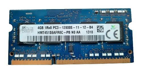 Memoria Ram Laptop 4gb Ddr3 Sk Hynix Hmt451s6afr8c-pb