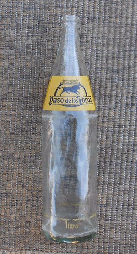 Botella  Paso De Los Toros 1 Litro Retro Antigua