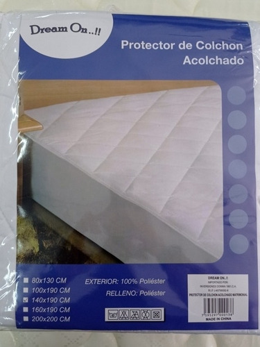 Protector De Colchon Matrimonial Tela Antialergica Satinada
