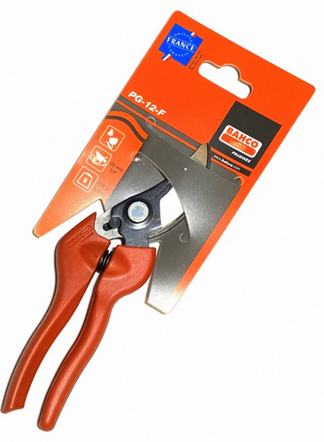 Imagen 1 de 3 de Tijera De Podar Bahco Pg12f 20cm Acero Al Carbono Bypass