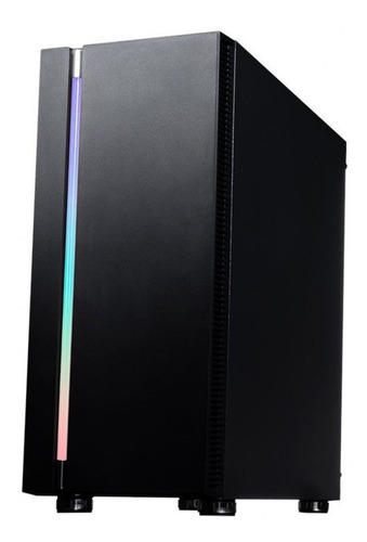 Imagem 2 de 5 de Gabinete Gamer Galax Quasar Preto Fita Led Rgb - Lacrado