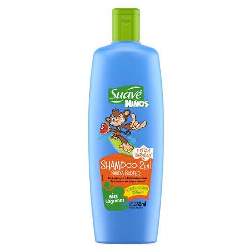 Shampoo Suave Niños Sandía surfer en botella de 930mL por 1 unidad