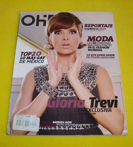 Gloria Trevi Revista Ohm Alvaro Alvarez Sandoval Gods Of Fut