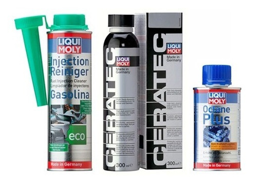 Liqui Moly Ceratec + Limpia Inyectores + Octane Plus