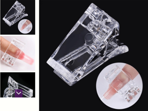 Imagen 1 de 1 de 2u Broche Sujeta Capsulas Dual System Esculpidas Con Dual