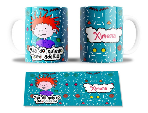 Taza Ya No Quiero Ser Adulto Rugrats- Taza Personaliza 