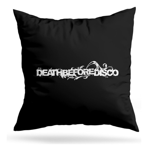 Cojin Deco Death Before Disco (d0295 Boleto.store)