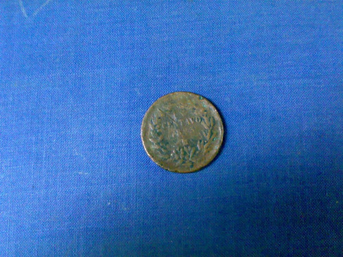 Moneda Un Centavo De Cobre De 1884  Mexico 1 Cent, Muy Usada