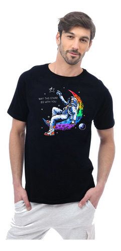 Playera Lgbtq+ Rainbow Moon Marcha Del Orgullo