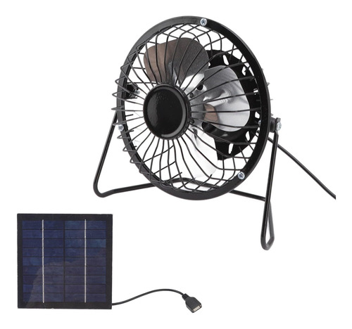 Asixxsix Ventilador Panel Solar 5 V 2.5 W Usb Mini Portatil