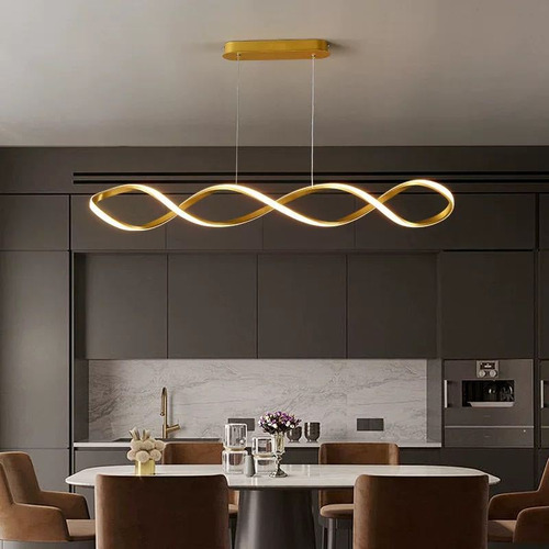 Lustre Pendente Luminária Teto Led 3 Cor (qd-5320 - Qd-5321)