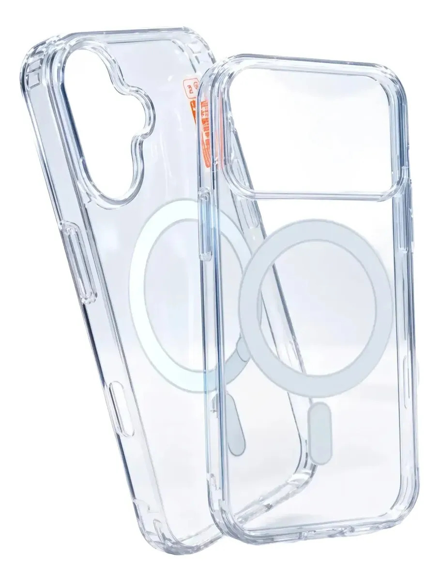 Funda magnetica transparente compatible con iphone 17 pro max