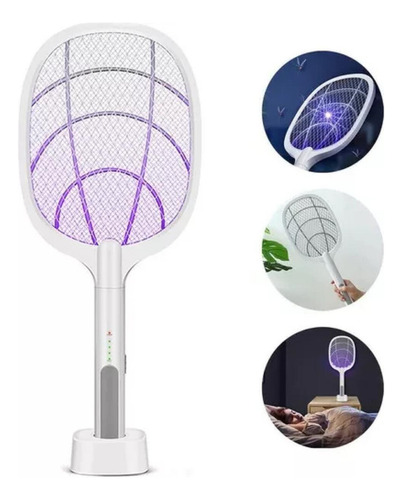 .raqueta Matamoscas Eléctrica Usb.