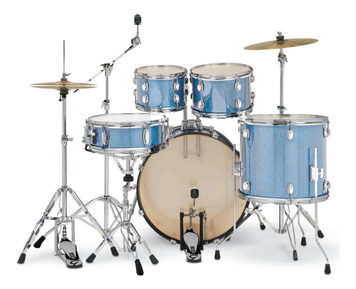 Bateria Acustica Gretsch Ipgrtge4e825bsp Blue Sparkle Energy