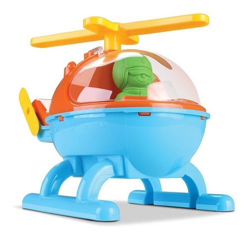 Brinquedo Para Bebê Helicóptero Coleção Baby Roma Brinquedo