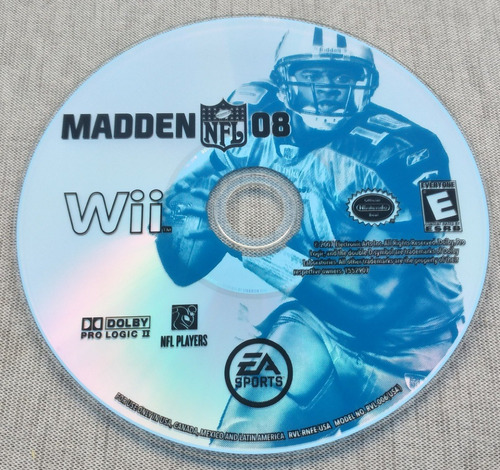 Video Juego Wii Madden 08 Nfl Ea Sports,   Nintendo
