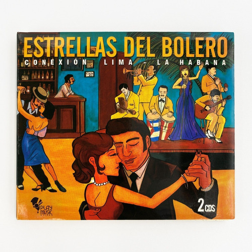  Estrellas Del Bolero, Cd Doble, Conexión Lima La Habana 