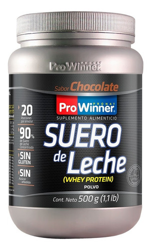 Suplemento Suero De Leche (chocolate 500 Gr) Prowinner