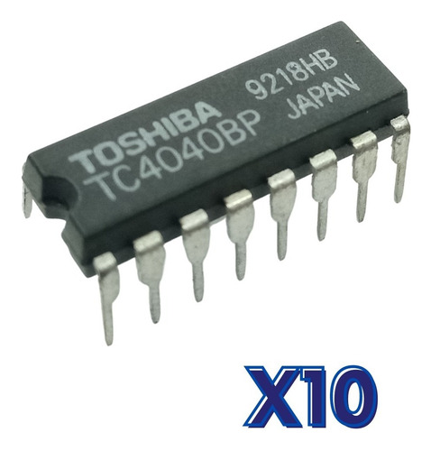 Kit 10 Tc4040bp Cmos O  Cd4040