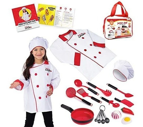 Disfraz De Chef Niños Gorro De Chef Niños Incluye Jue...