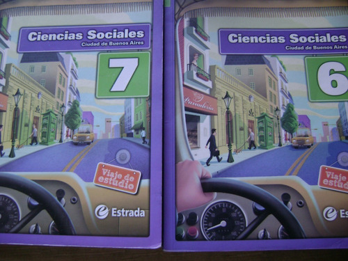 Ciencias Sociales 6 Y 7. Ciudad De Bs As. Estrada. Excelente