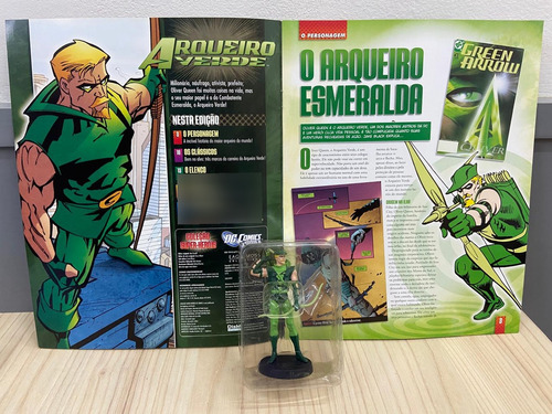 Miniatura Dc Comics Eaglemoss - Arqueiro Verde ( Edição:07 )
