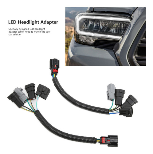 Cable Adaptador Plug And Play Para Faros Led
