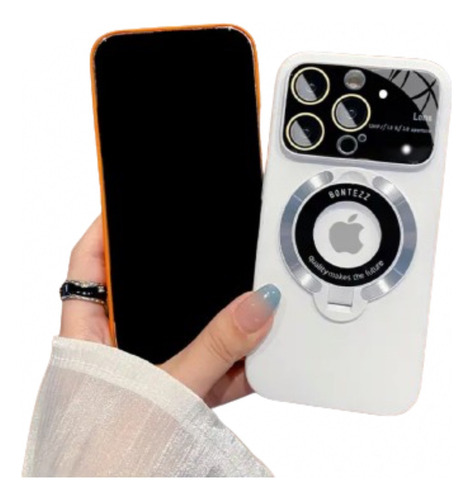 Funda Magsafe Con Soporte De Pc Mate Para iPhone 15 Pro