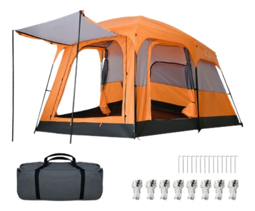 Carpa Camping Familiar 12 Personas De Aire Libre