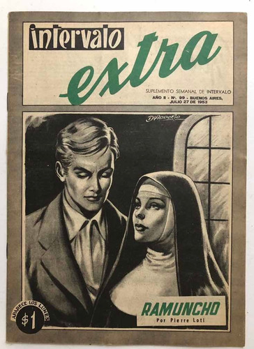 Intervalo Extra N° 99 Pierre Lotl Julio 1953