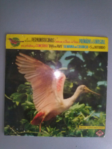 Vinil Compacto Cantos De Aves Casas Pernambucanas