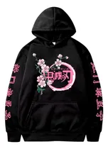 Comprar Blusa Moletom Demon Slayer Nezuko Kamado Anime Série Menina