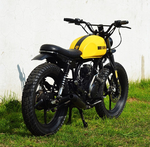 Cafe Racer Scrambler Tracker Suzuki Yamaha Honda Bobber 125c