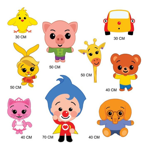 Figuras Decorativas Plim Plim