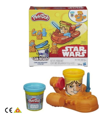 Play-doh Star Wars Luke Skywalker & R2-d2 Dgl Games & Comics