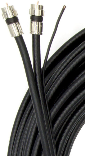 Cable Doble Coaxial Rg6 De Audio Y Video Digital | 15 M