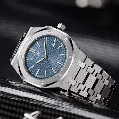 Reloj Ap Clásico De Moda Para Hombre, Pulsera De Acero