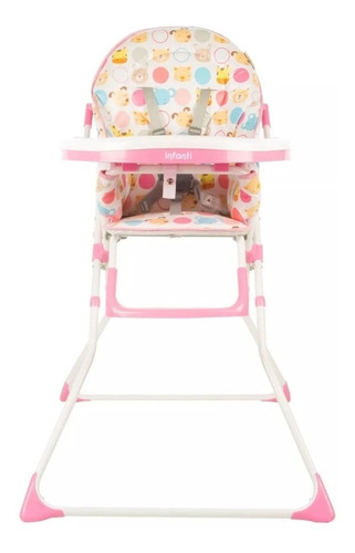 Silla De Comer Bebe Infanti Candy Hc15 Doble Bandeja Env Gra