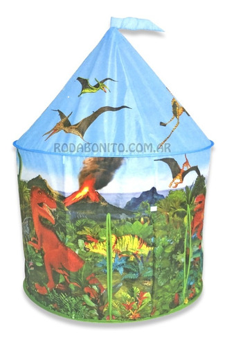 Carpa De Dinosaurios De Tela Lavable Casa Casita Iplay