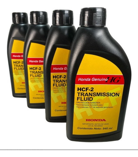 4 Lts Aceite De Transmisión Hcf2 Honda Original