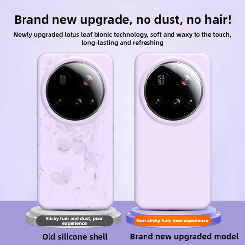 Funda De Lujo Para Xiaomi 15 Ultra Pro 14 13, Color Liso, Agradable Al Tacto, Silicona Esmerilada, Protección A Prueba De Golpes, Cubierta Trasera Ac