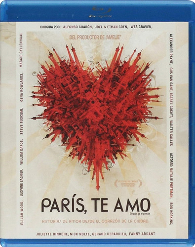 Paris Te Amo Alfonso Cuaron Natalie Portman Pelicula Blu-ray