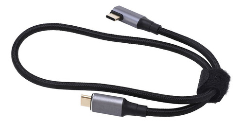 Cable Tipo C En Ángulo Recto Para Cargar Rápidamente Usb A 4