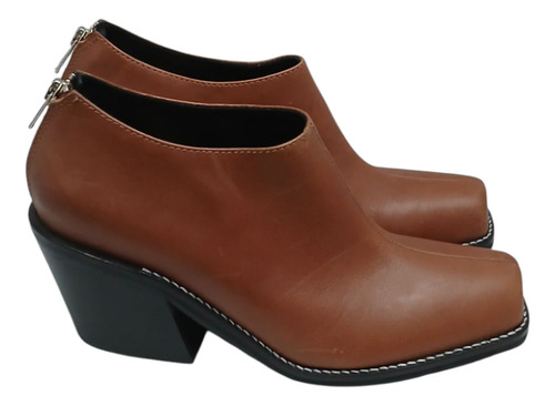 Botinetas De Cuero Vacuno Mishka Cómodas