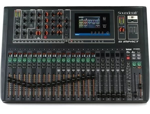 Mesa De Som Digital Soundcraft Si Impact 32