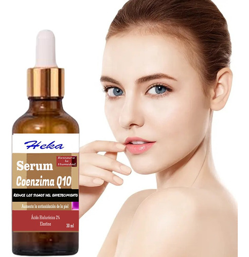 Serum Heka C/ Q10, A Hialurónico Bpm, Hidratación Intensiva 